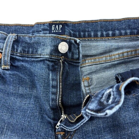 GAP Shorts Denim Mid-Rise Women's Size 31 - Picture 6 of 7